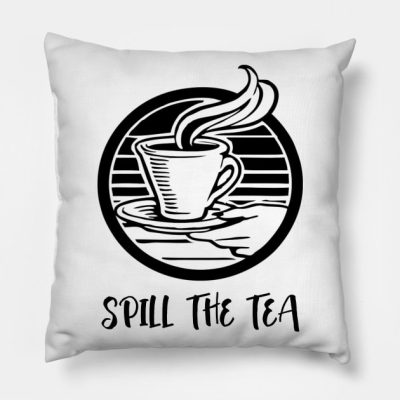 Spill The Tea Throw Pillow Official James Charles Merch