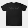 Sips Tea Script Black T-Shirt Official James Charles Merch