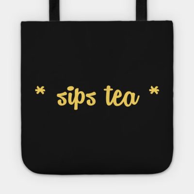 Sips Tea Script Tote Official James Charles Merch