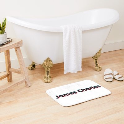 James Charles Tiktok Bath Mat Official James Charles Merch