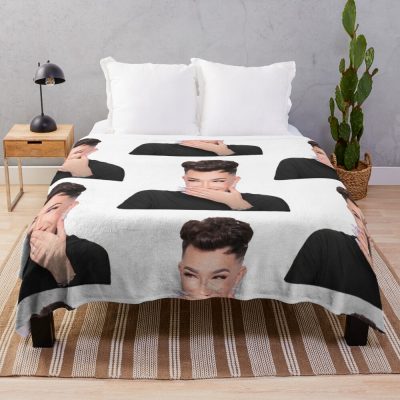 James Charles Throw Blanket Official James Charles Merch