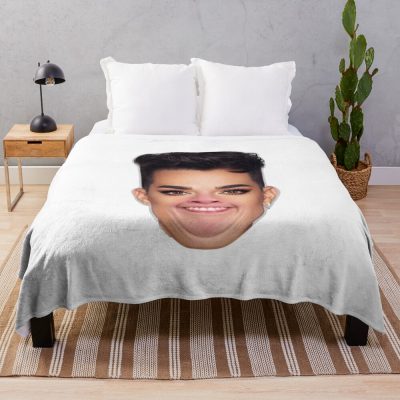 James Charles Meme Throw Blanket Official James Charles Merch