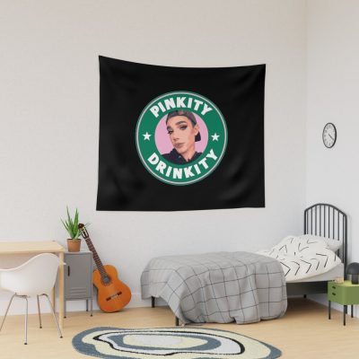 James Charles Pinkity Drinkity 93 Tapestry Official James Charles Merch