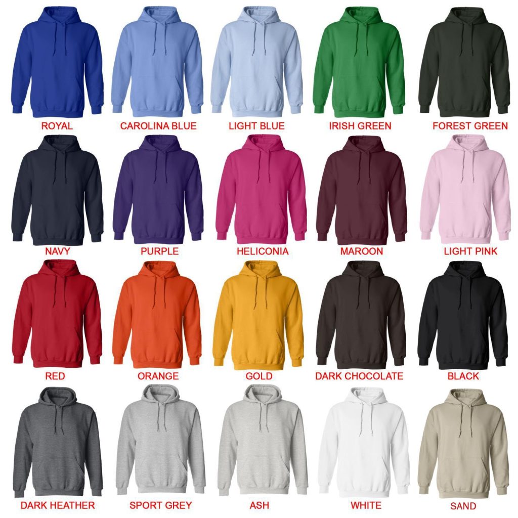 hoodie color chart - James Charles Merch